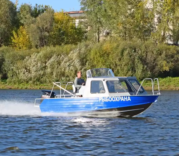 Алюминиевый катер Неман 550 с каютой в Чебоксарах