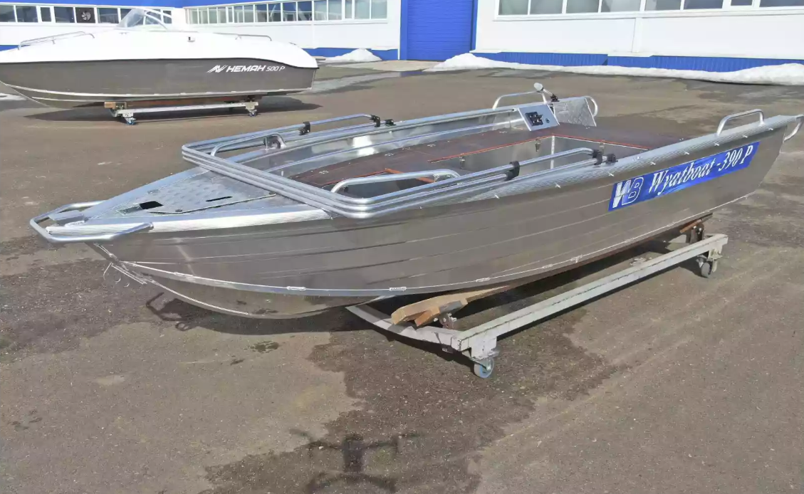 Алюминиевая лодка Wyatboat-390РМ в Чебоксарах
