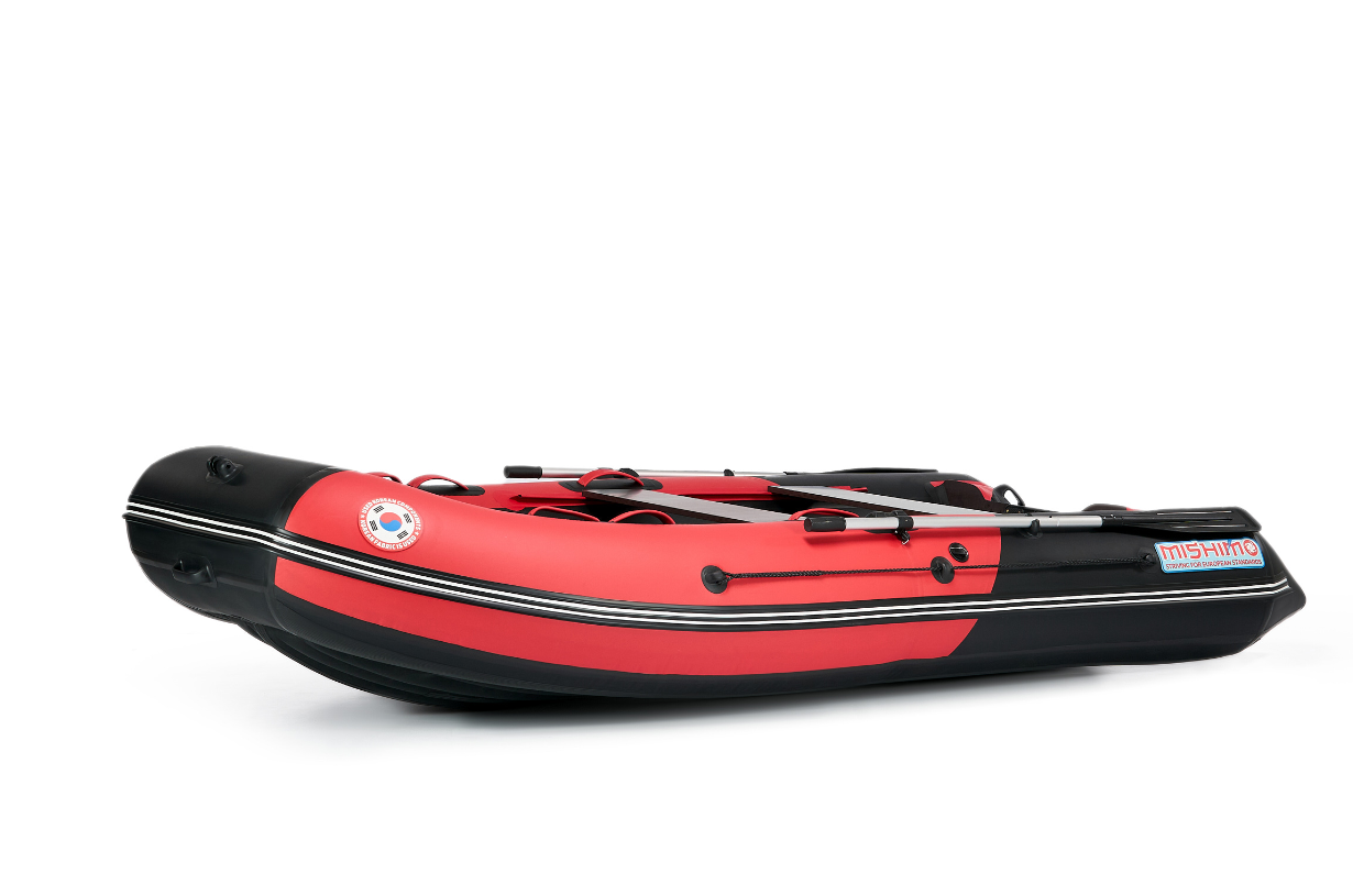 КОМПЛЕКТ ЛОДКА MISHIMO PRO 350 + ЛОДОЧНЫЙ МОТОР MARLIN MP 9.9 (15) AMHS PROLINE в Чебоксарах