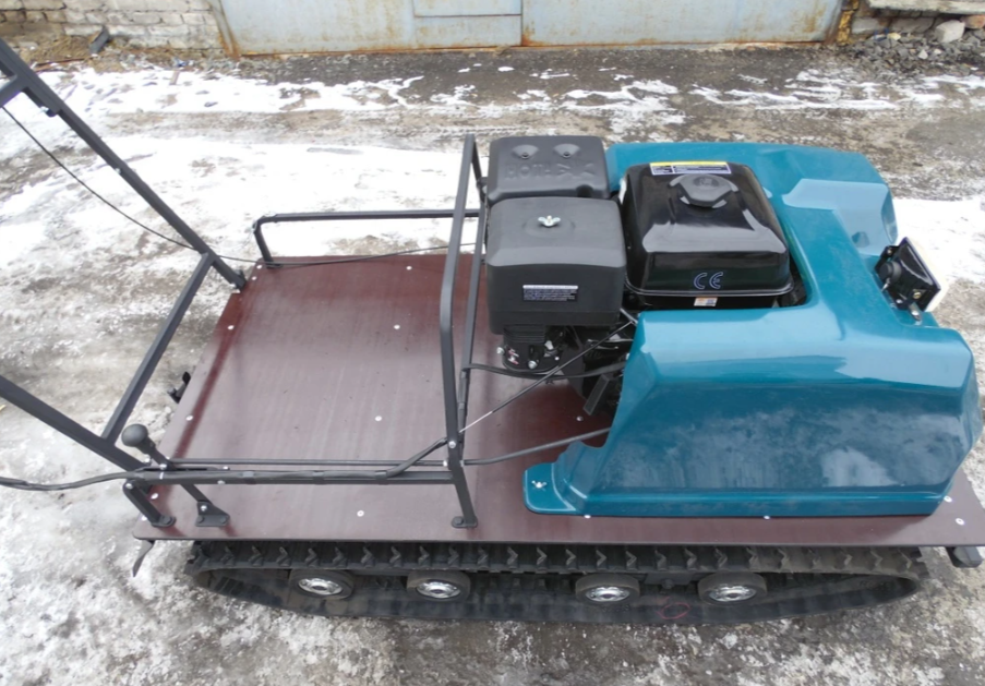 Мотобуксировщик AhtaR LR13 с реверс-вариатором Буран (задний ход) в Чебоксарах