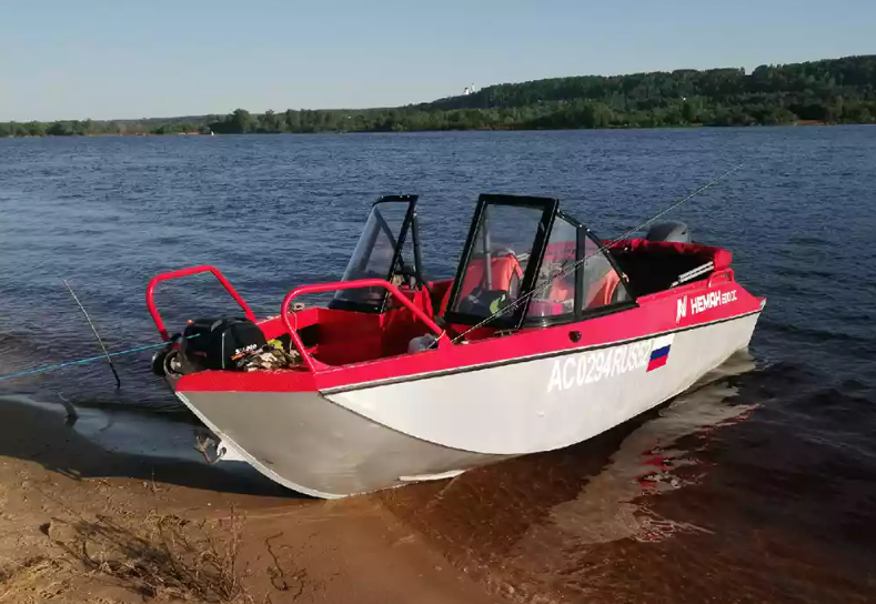 Алюминиевый катер Неман-500 DC в Чебоксарах