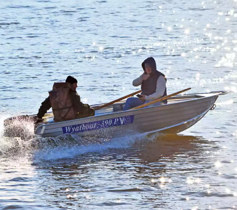 Алюминиевая лодка Wyatboat-390 P в Чебоксарах