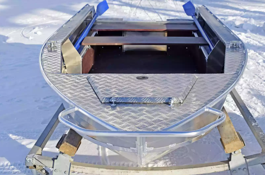 Алюминиевая лодка Wyatboat-370 Р PRO в Чебоксарах