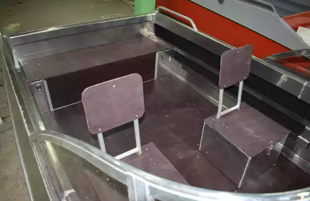 Алюминиевый катер Неман-500 DC (без покраски) в Чебоксарах