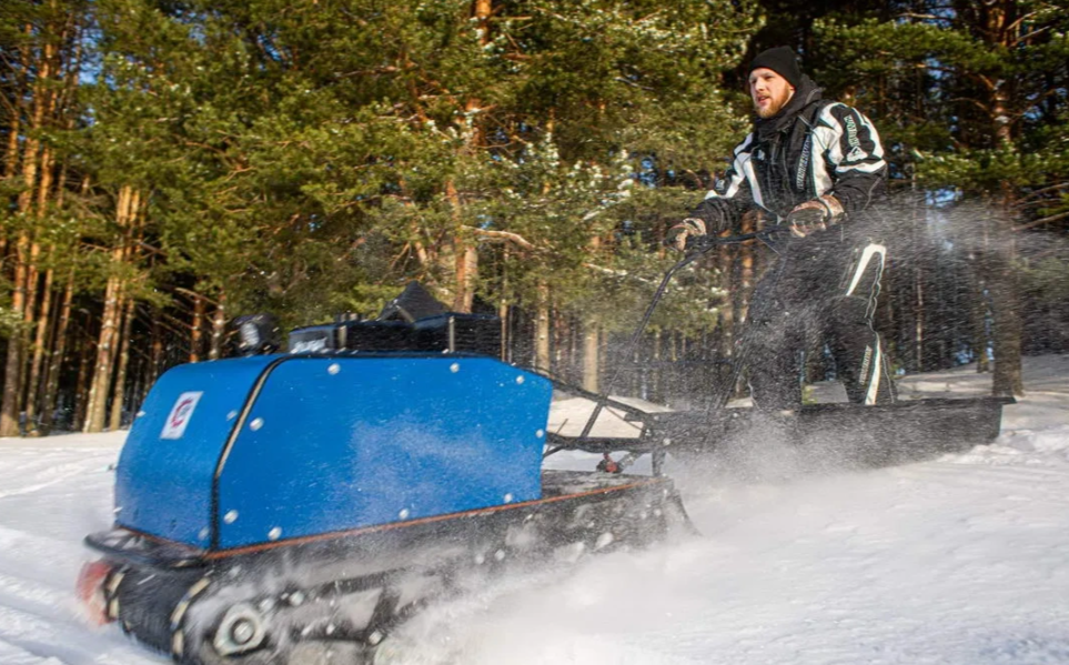 Мотобуксировщик БТС  «STANDART» 500/15  э/зап. LIFAN (216 Ватт) в Чебоксарах