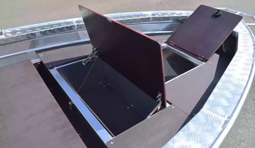 Алюминиевая лодка Wyatboat-390Р Fish в Чебоксарах