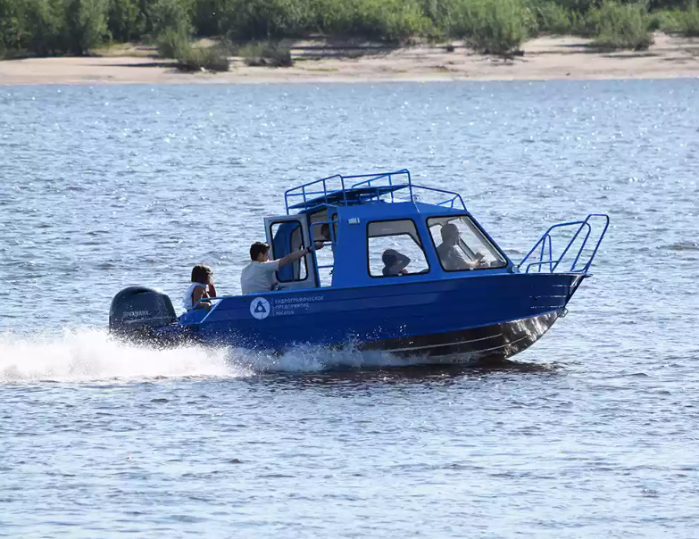 Алюминиевый катер Неман-500 (закрытая рубка) в Чебоксарах