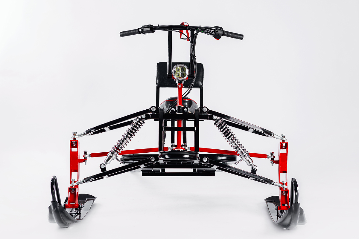 Лыжный модуль IKUDZO с подогревом ручек пластиковые лыжи в Чебоксарах