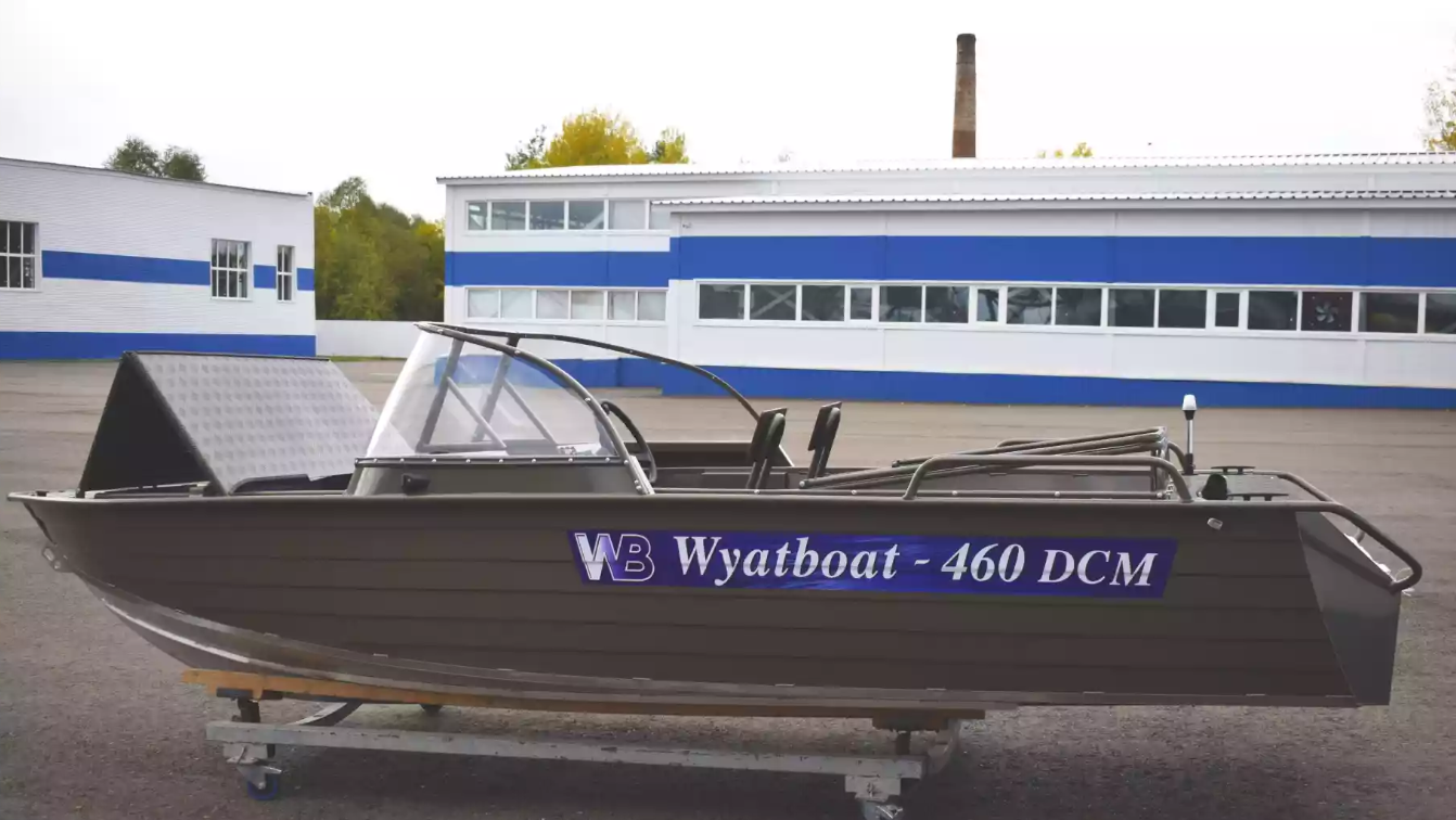 Алюминиевый катер Wyatboat-460 DCM в Чебоксарах