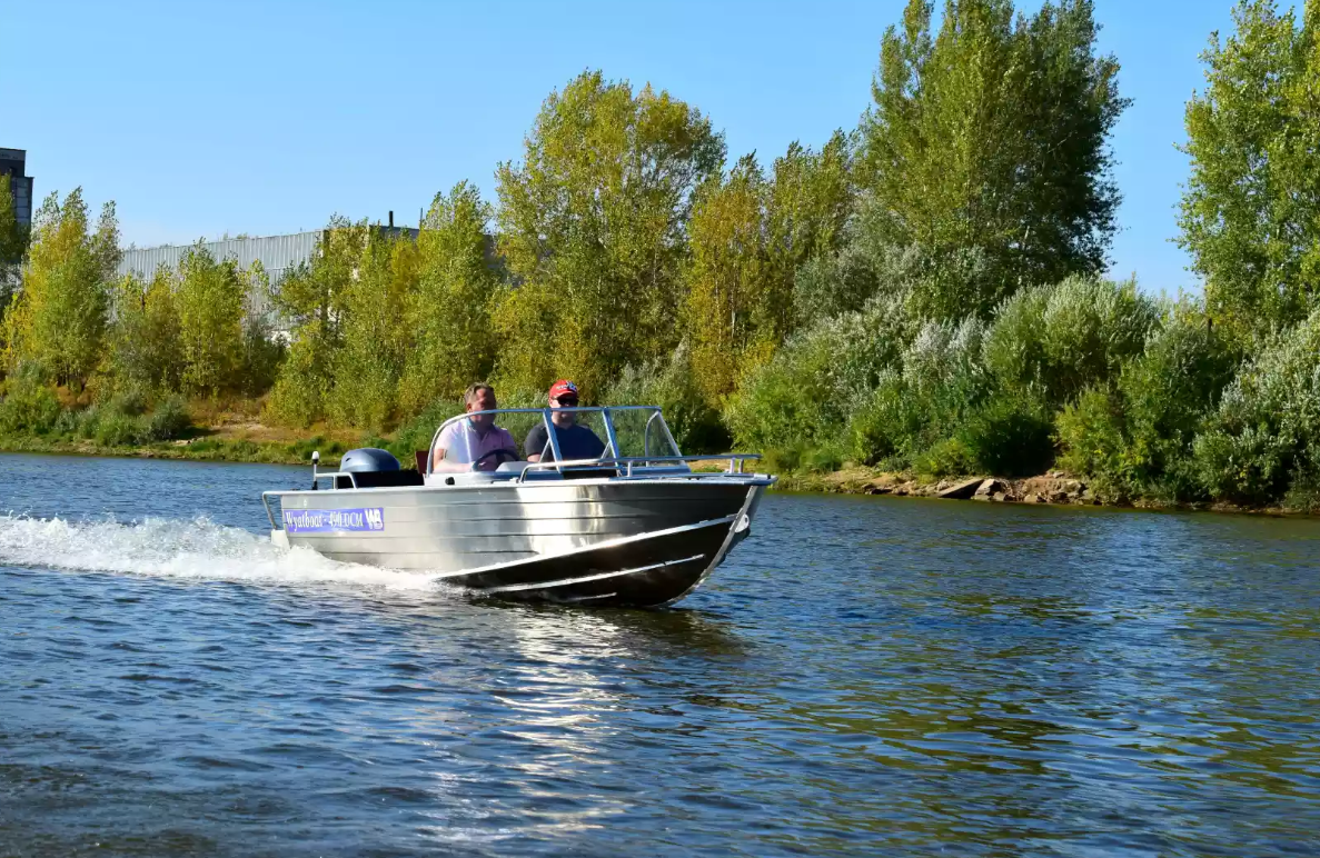 Алюминиевый катер Wyatboat-490 DCM в Чебоксарах