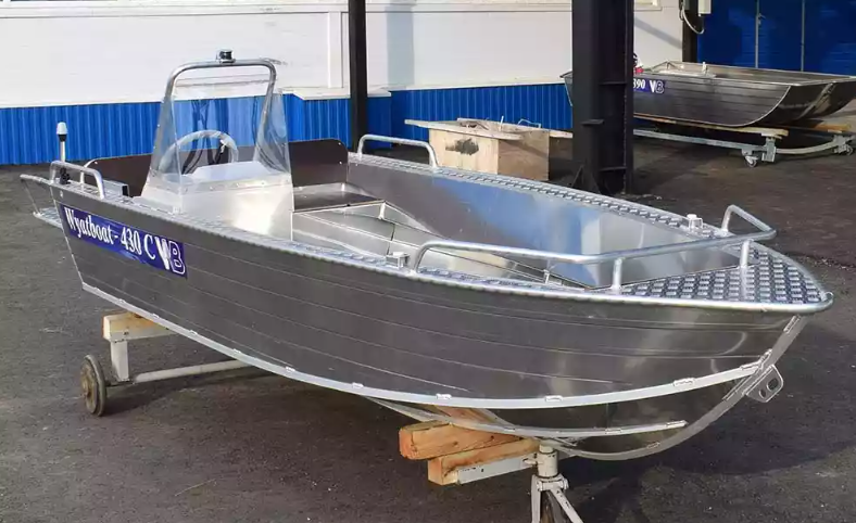 Алюминиевый катер Wyatboat-430 C в Чебоксарах