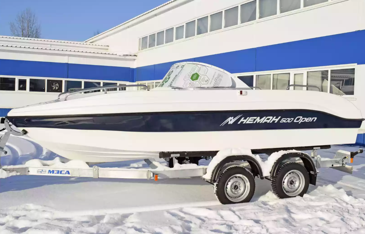 Стеклопластиковый катер Neman-500 Open в Чебоксарах