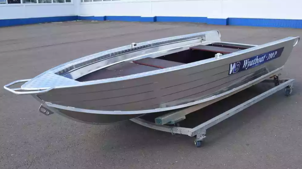 Алюминиевая лодка Wyatboat-390Р Fish в Чебоксарах