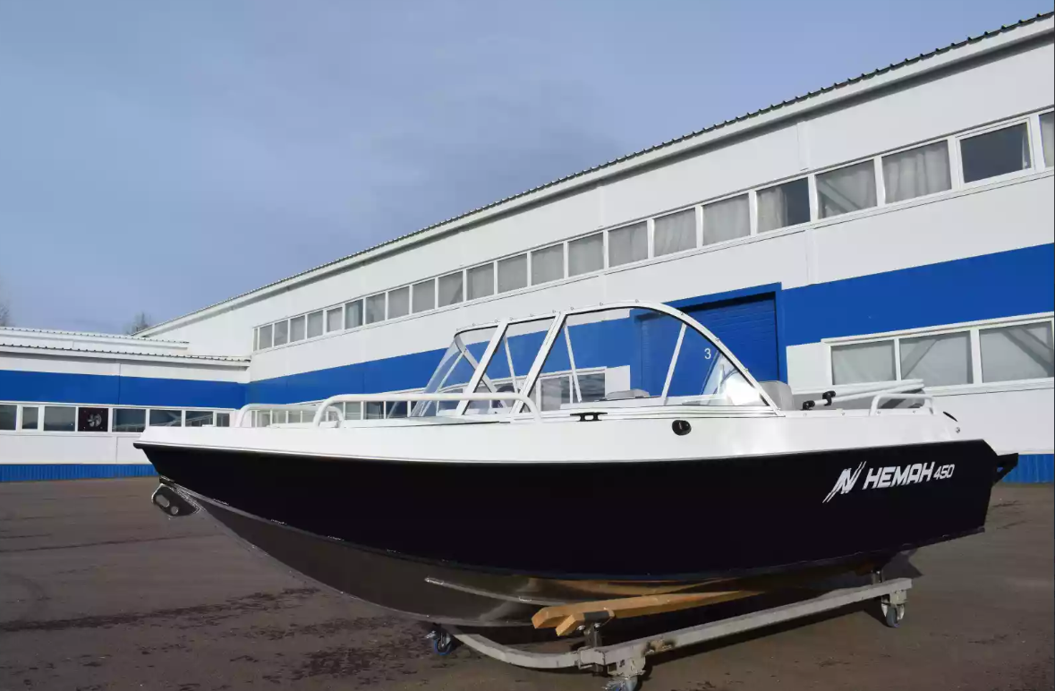Алюминиевый катер Неман-450 в Чебоксарах