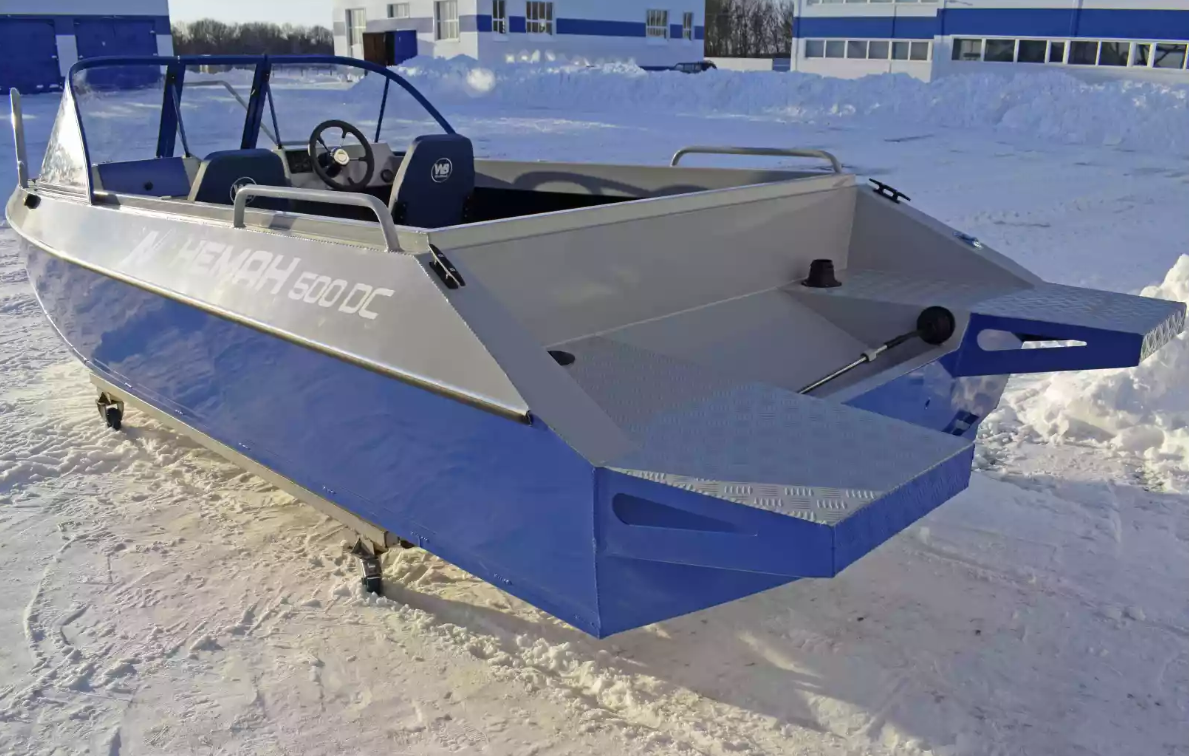 Алюминиевый катер Неман-500 DC в Чебоксарах