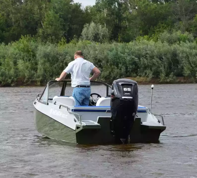 Алюминиевый катер Неман 500 DC водомёт в Чебоксарах