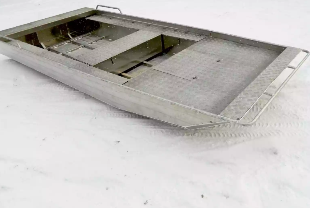 Алюминиевая лодка Wyatboat-390 Jonboat в Чебоксарах