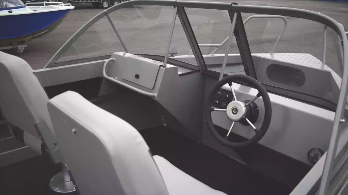 Алюминиевый катер Неман-450 DC в Чебоксарах