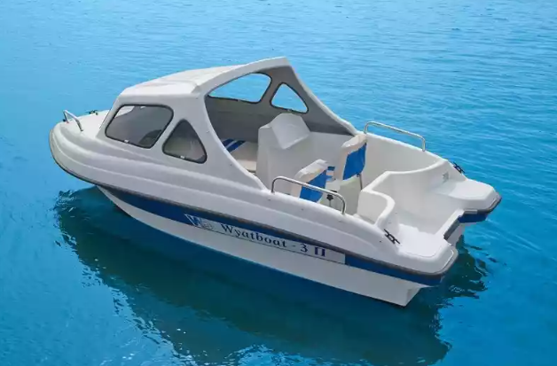 Стеклопластиковый катер Wyatboat-3 П (полурубка) в Чебоксарах