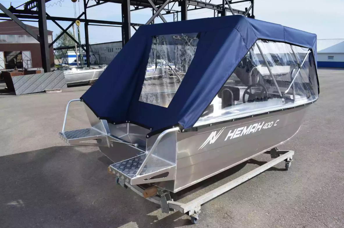 Алюминиевый катер Неман-400 С в Чебоксарах