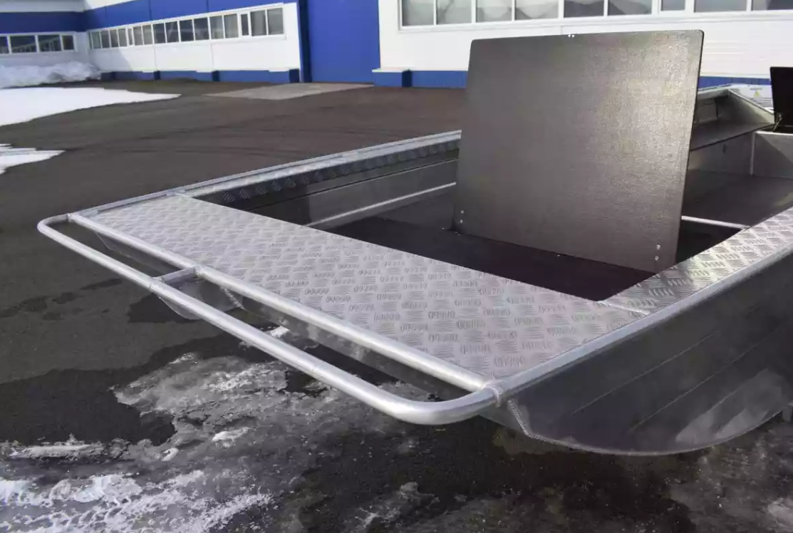 Алюминиевая лодка Wyatboat-490 Jonboat в Чебоксарах