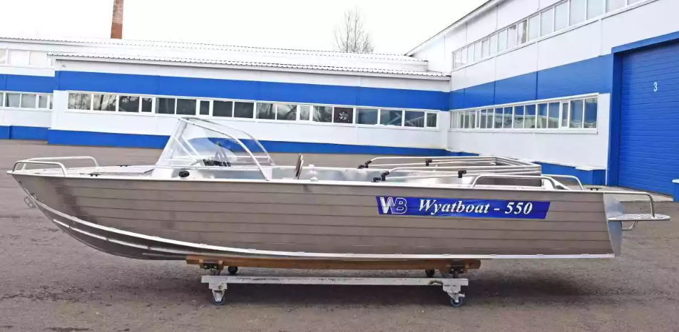 Алюминиевый катер Wyatboat-550 Pro в Чебоксарах