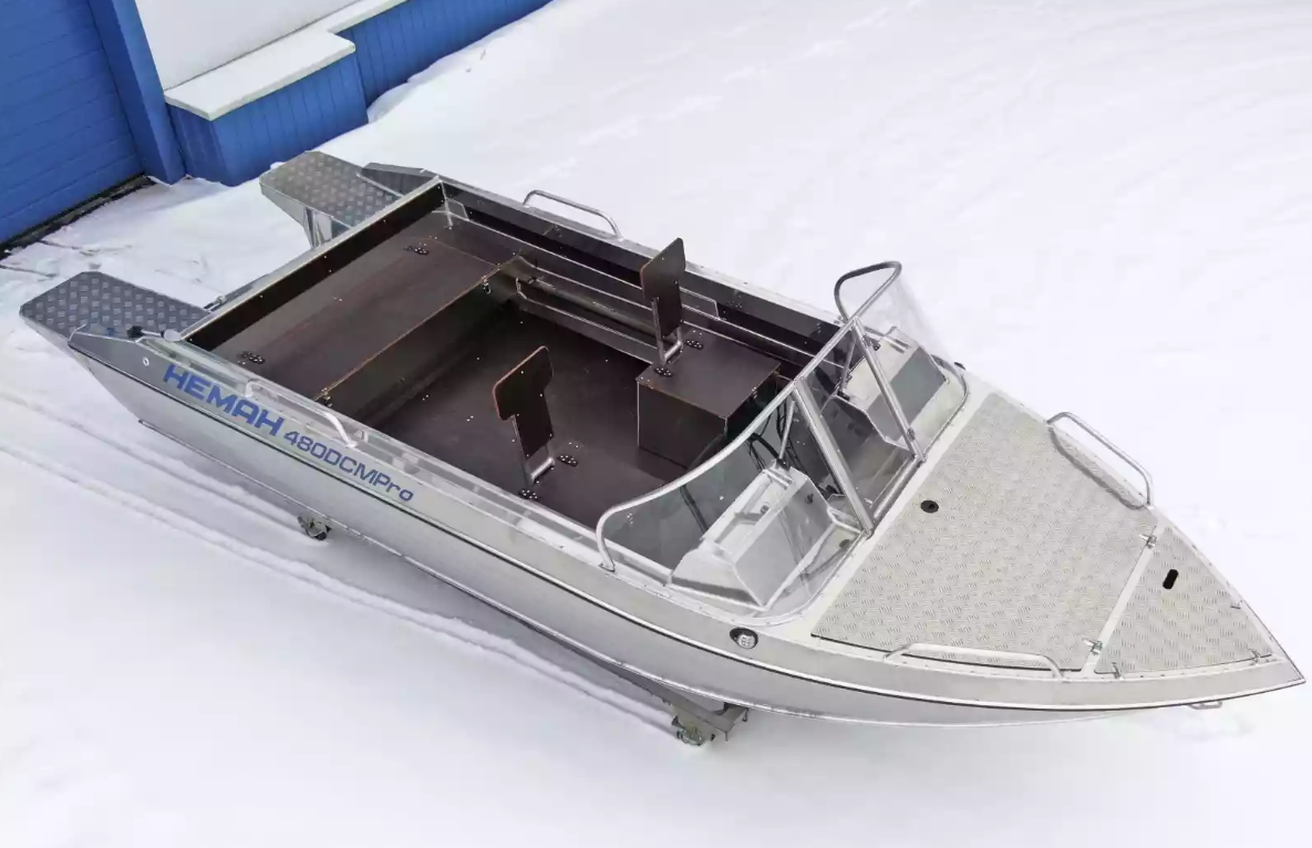 Алюминиевый катер Neman-480 DCM PRO в Чебоксарах