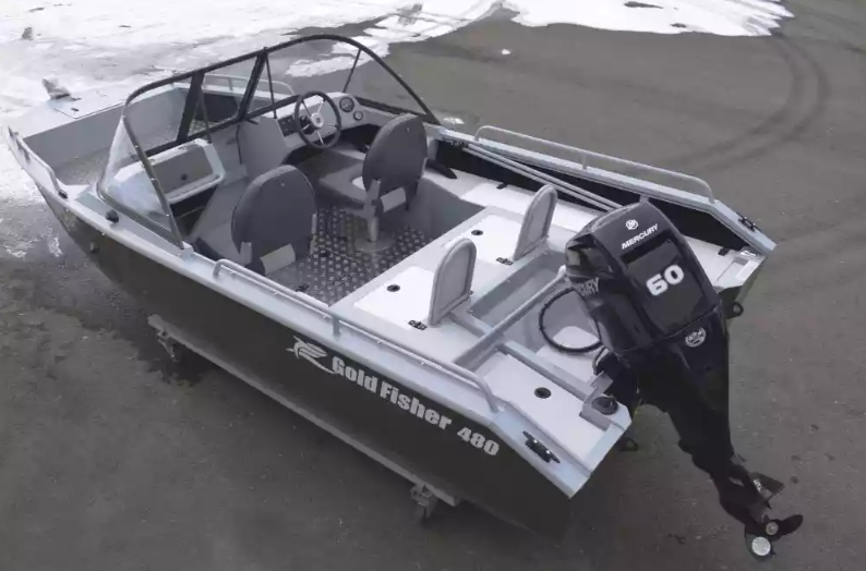 Алюминиевый катер Gold Fisher 480 DCM FISH в Чебоксарах