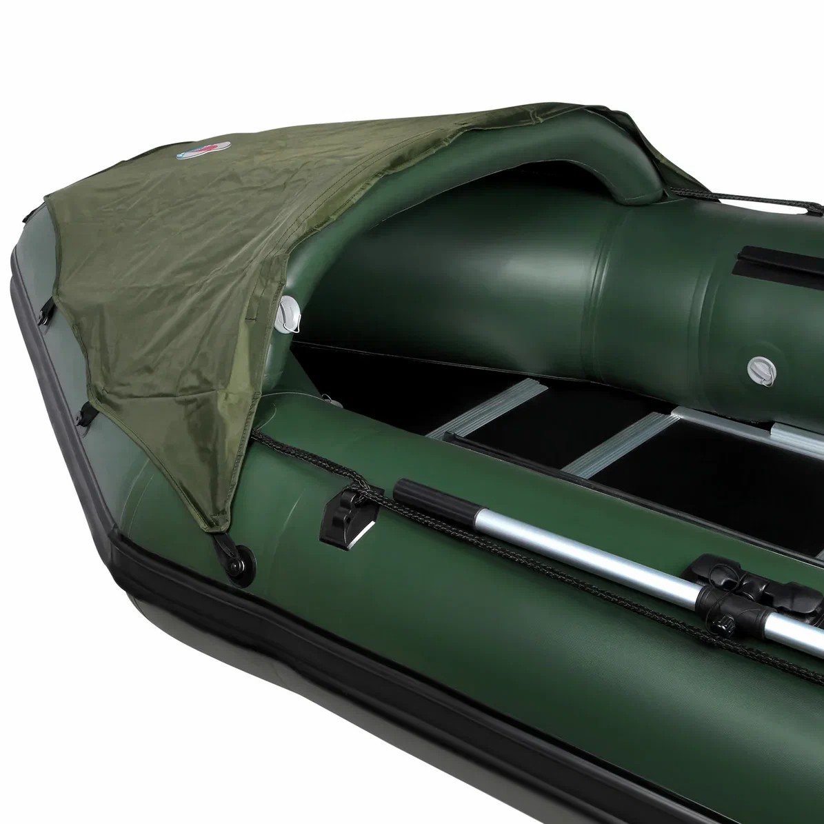 КОМПЛЕКТ НОСОВОГО ТЕНТА К ЛОДКЕ SMARINE SDP MAX 365-380 ЗЕЛЕНЫЙ в Чебоксарах