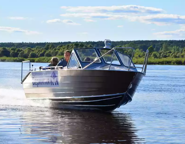 Алюминиевый катер Неман 550 в Чебоксарах
