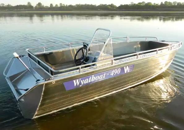 Алюминиевый катер Wyatboat-490 C в Чебоксарах