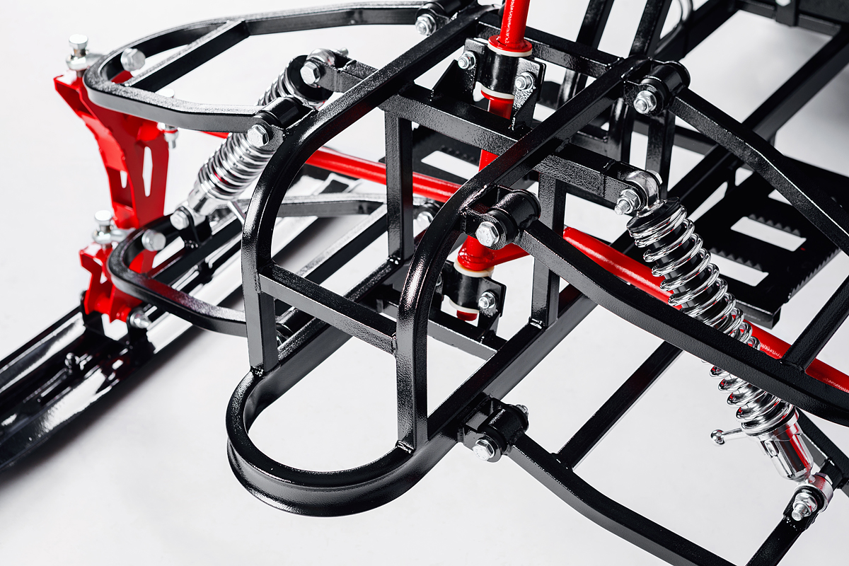 Лыжный модуль IKUDZO с подогревом ручек пластиковые лыжи в Чебоксарах