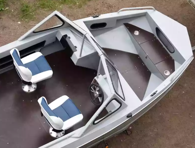 Алюминиевый катер Неман-500 DC Pro в Чебоксарах