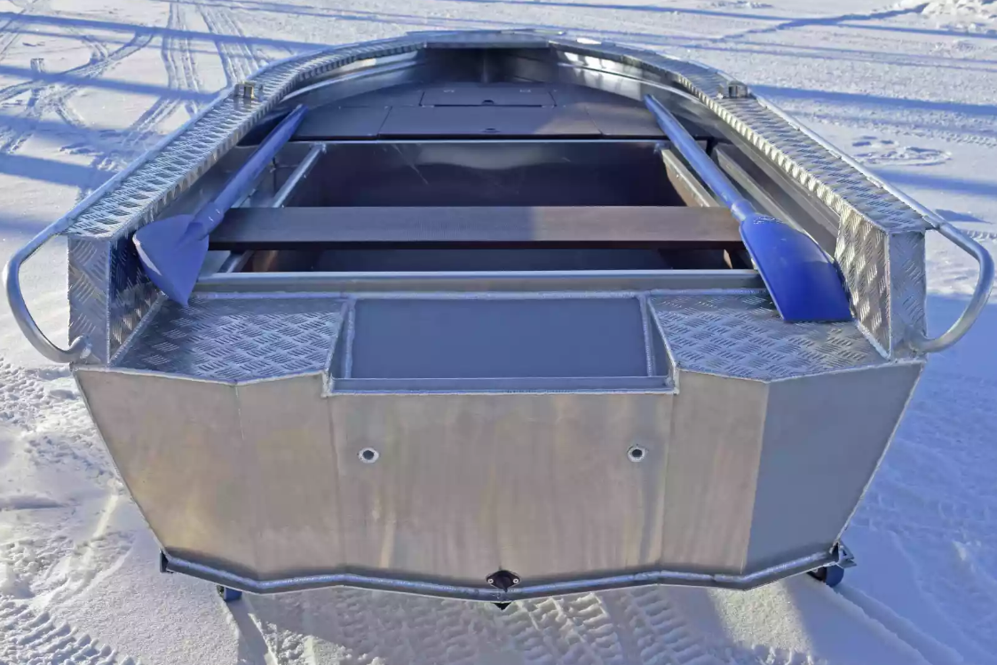 Алюминиевая лодка Wyatboat-370 Р FISH в Чебоксарах