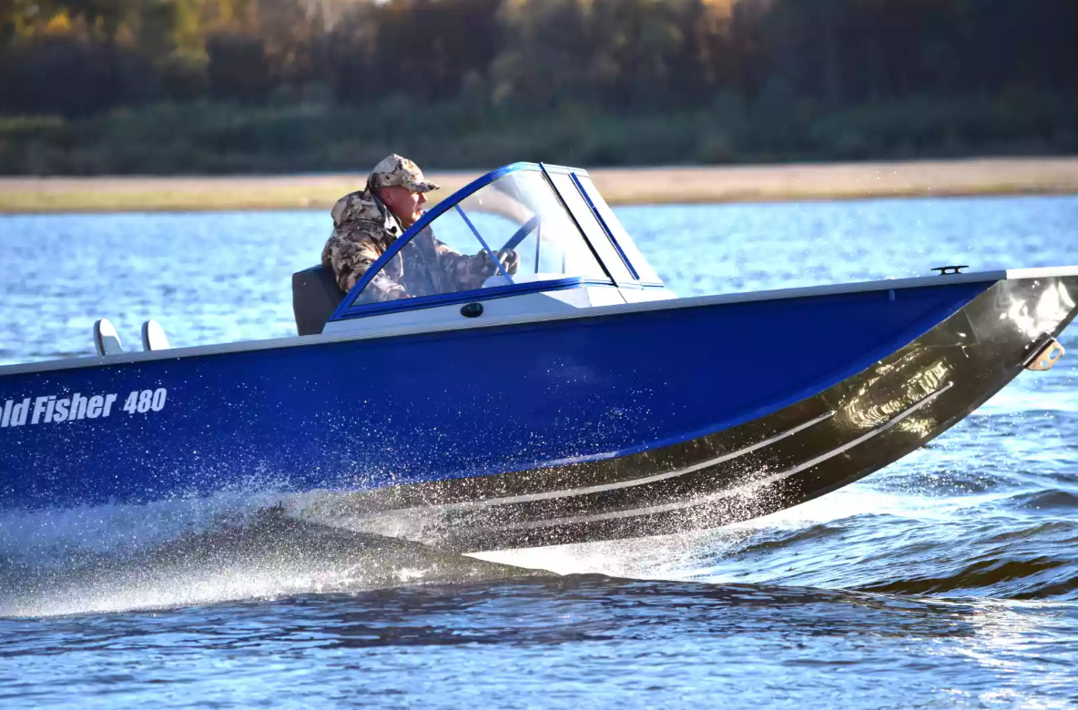 Алюминиевый катер Gold Fisher 480 DCM FISH в Чебоксарах