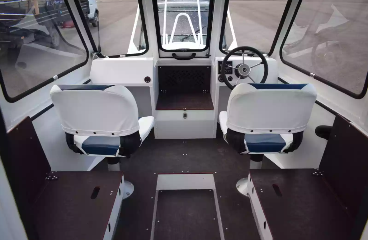 Алюминиевый катер Неман-500 (закрытая рубка) в Чебоксарах