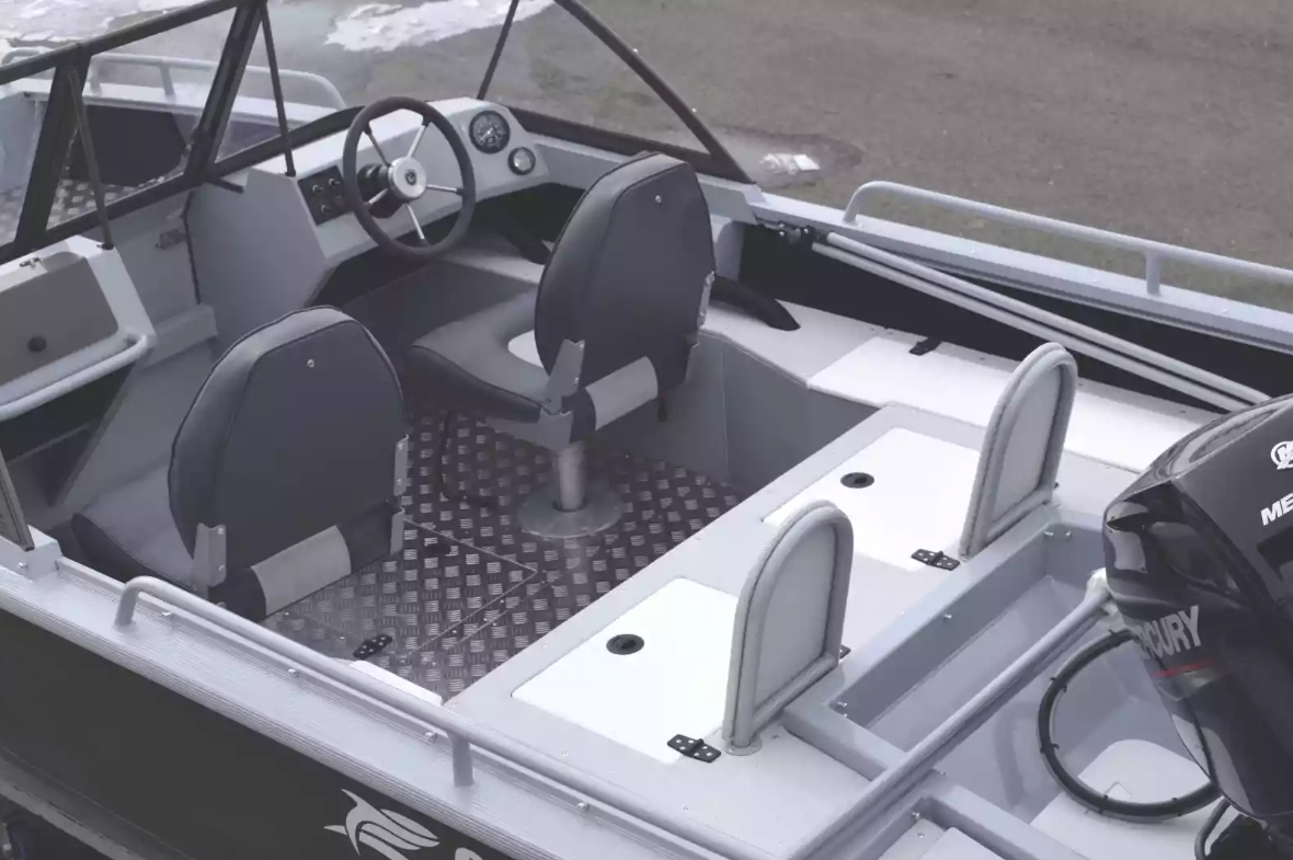 Алюминиевый катер Gold Fisher 480 DCM FISH в Чебоксарах