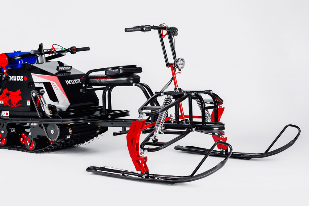 Лыжный модуль IKUDZO с подогревом ручек металлические лыжи в Чебоксарах