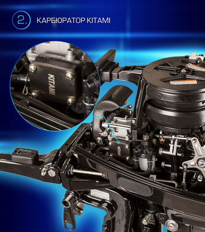 Лодочный мотор MARLIN PROLINE MP 9.9(20) AMHL FORCE в Чебоксарах