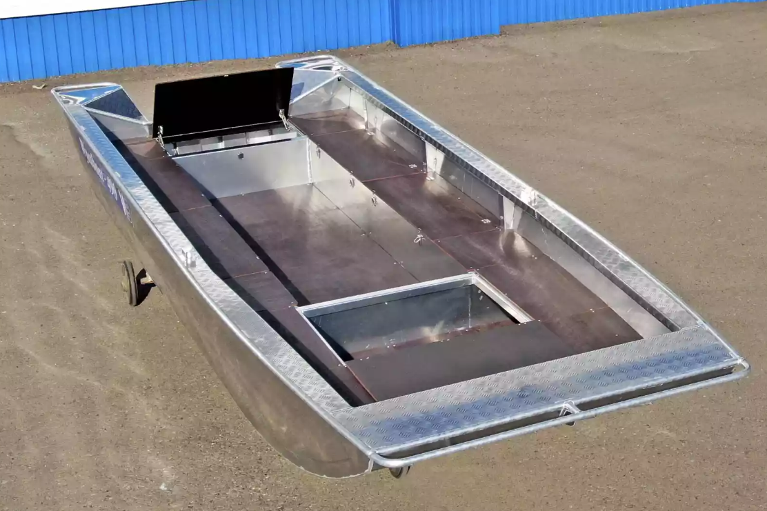 Алюминиевая лодка Wyatboat-490 Jonboat в Чебоксарах