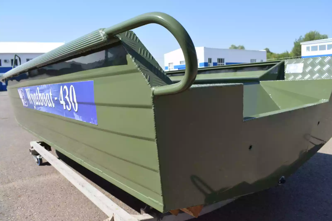 Алюминиевая лодка  Wyatboat-430 Master Fish в Чебоксарах