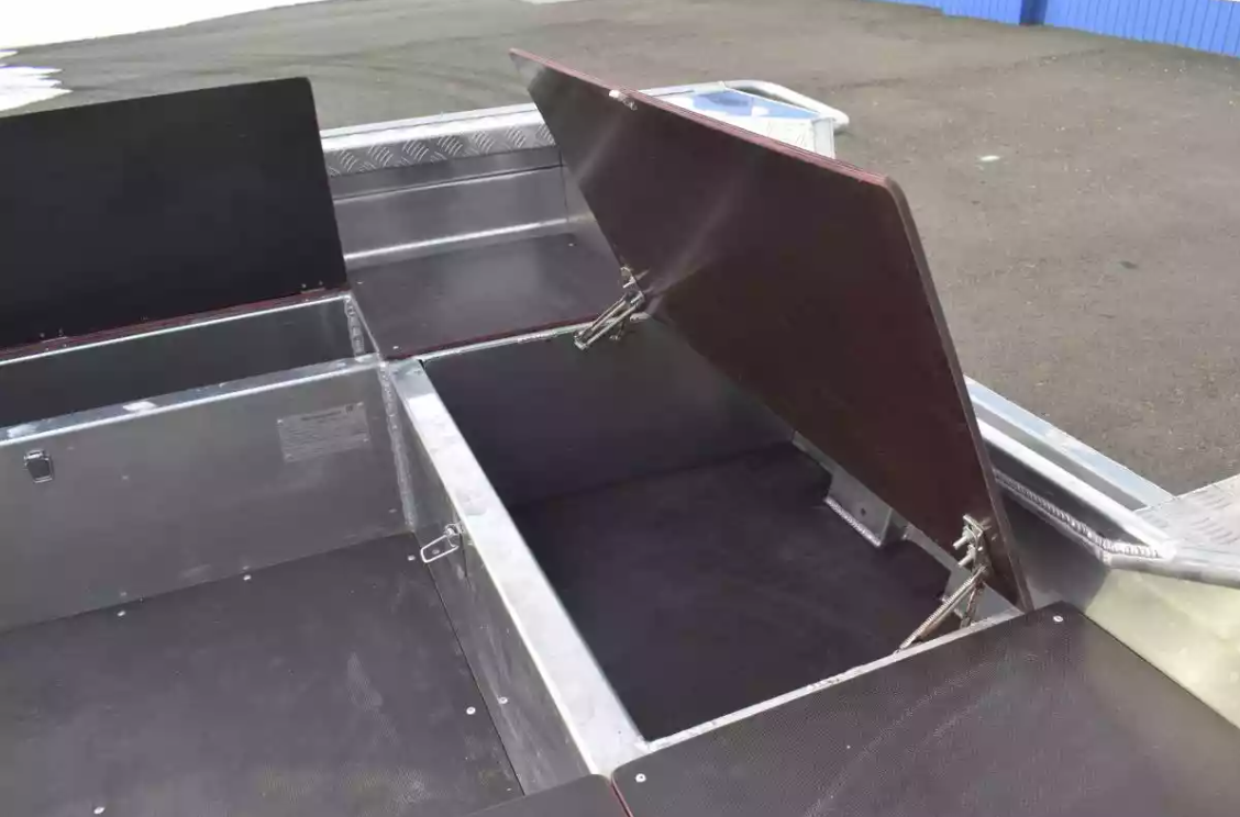 Алюминиевая лодка Wyatboat-490 Jonboat в Чебоксарах