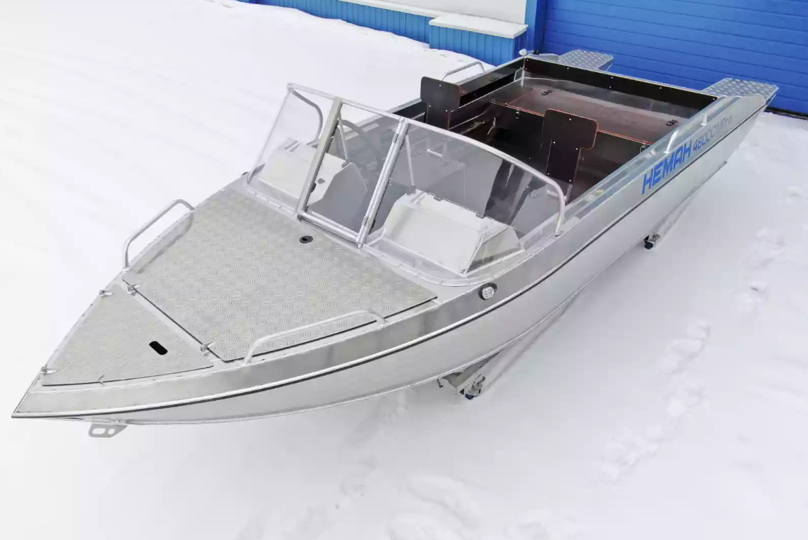 Алюминиевый катер Neman-480 DCM PRO в Чебоксарах