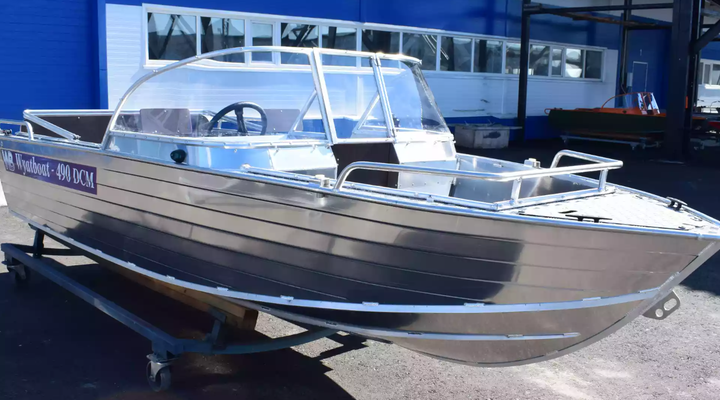 Алюминиевый катер Wyatboat-490 DCM в Чебоксарах