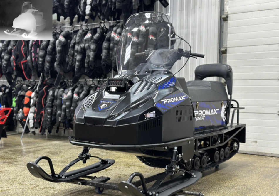 Снегоход PROMAX YAKUT R/К 500 2.0 4T 29 LONG в Чебоксарах
