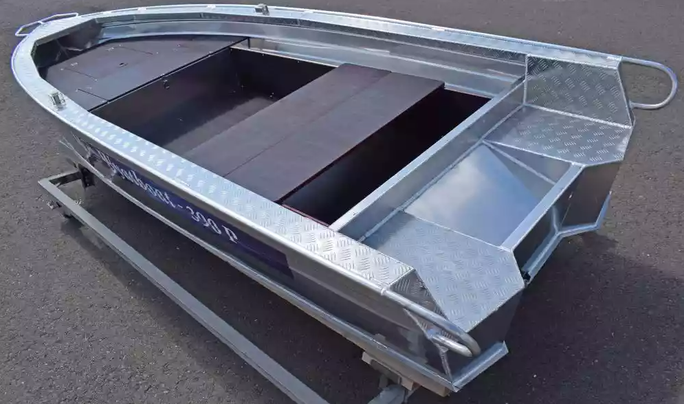 Алюминиевая лодка Wyatboat-390Р Fish в Чебоксарах