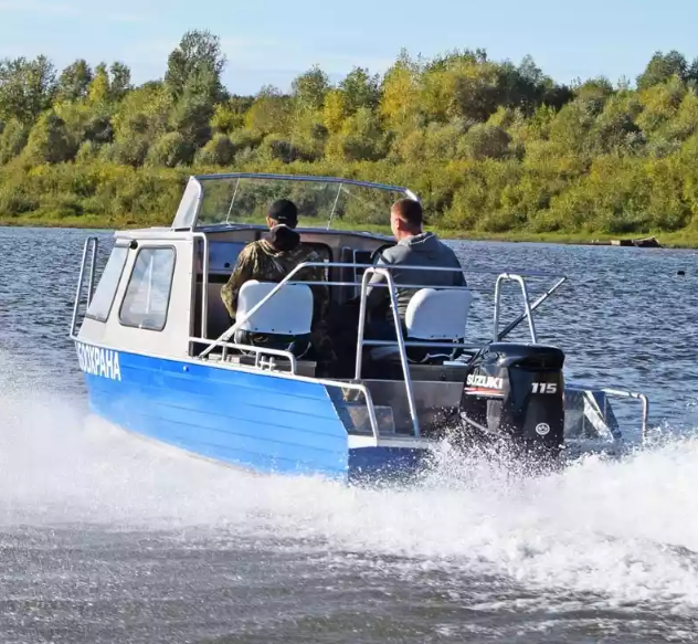 Алюминиевый катер Неман 550 с каютой в Чебоксарах