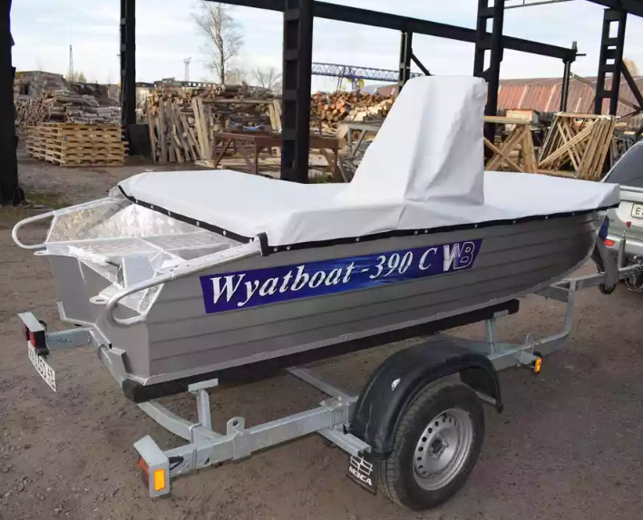 Алюминиевый катер Wyatboat-390 C в Чебоксарах