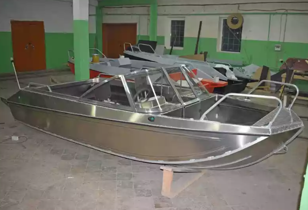 Алюминиевый катер Неман-500 DC (без покраски) в Чебоксарах
