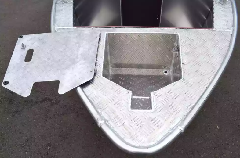 Алюминиевый катер Wyatboat-390 DCM Увеличенный борт в Чебоксарах